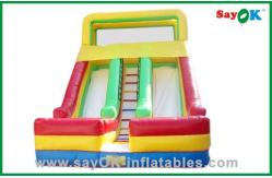 China Inflatable Dry Slide Inflatable Kids Funny Jumper With Slide , Custom Inflatables supplier