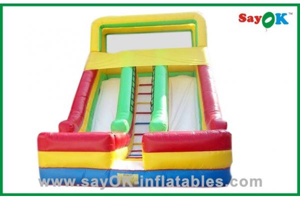 Inflatable Dry Slide Inflatable Kids Funny Jumper With Slide , Custom Inflatables