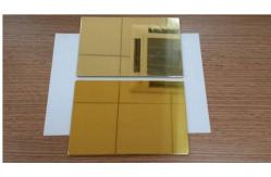 China Anti Bacterial Fireproofing Acp Mirror Sheet For External Wall supplier