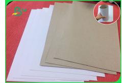 China Recycled Wood Pulp White Coated Duplex Board With Grey Back For Notebook supplier