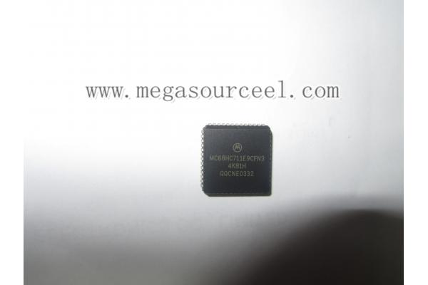 MCU Microcontroller Unit MC68HC711E9CFN3 - Motorola, Inc - Microcontrollers