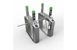 China Automatic Tripod Turnstile Gate Access Control Communication Interface Stainless Steel supplier