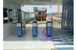 China Bi Directional Semi Automatic Tripod Turnstile Gate With Qr Barcode Reader supplier