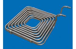 China Double Layer SUS316 Immersion Heat Exchanger For Cooling Alkaline Solution supplier