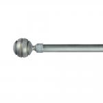 0.6mm Thickness Iron Curtain Rod Arabic Muslim Finial Style with curtain rod accessories for sale