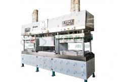 China Super-fine Paper Pulp Molded Plate Machine / Plate Making Machine 2000pcs/h​ supplier