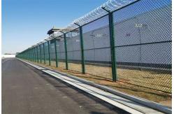 China Factory Supply Diamond Galvanized Razor Barbed Fence Mesh For Security supplier