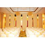 Panel Height 4 m Sliding Aluminium Track Movable Partition Walls / Classroom Dividers