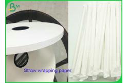 China Uncoated 22mm 28g Thickened White Kraft Packing Paper For Chopsticks Wrapping supplier