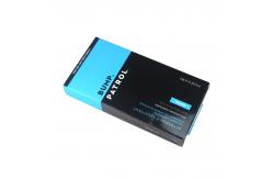 China Embossing Small Folding Cardboard Boxes For Customized Tear Away Packaging supplier