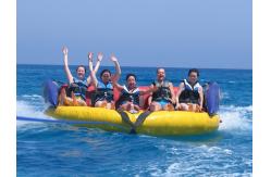 China Commercial Grade Inflatable Crazy UFO , Towable Inflatables Water Ski Tubes supplier