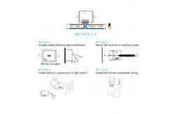 China No Battery Wireless Kinetic Switch Rocker Push Button Self Powered Light Switch supplier