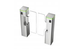 China Supermarket Swing Gate Barrier Turnstile Entrance RFID Card Access Control Sytsem supplier