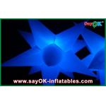 Custom Holiday Inflatable Lighting Decoration , Blow Up Stars