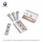 CAPG Bimetallic Copper Parallel Groove Clamp , Single Bolt Parallel Groove Connector for sale