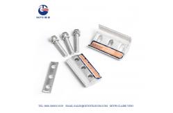 China CAPG Bimetallic Copper Parallel Groove Clamp , Single Bolt Parallel Groove Connector supplier