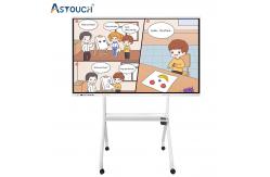 China Multitouch Interactive Digital Screen 350 Nits 65 Inch Interactive Display FCC supplier