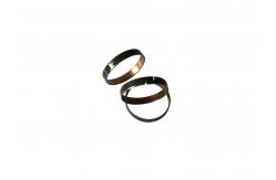 China Ptfe Liner Custom Steel Bushings Inner Layer Copper Plated Wall Thickness 1.5mm supplier