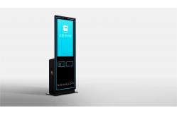China 43 Inch Self Checkout Kiosk Photo Print With Card Dispenssing / Cash Payment supplier