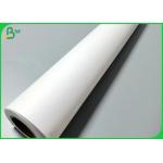 880mm * 150 foot Plain white 80gsm inkjet plotter printing paper rolls
