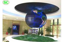 China 360 degree flexible Sphere advertising digital led display screens ball supplier