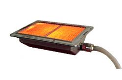 China LPG Catalytic BBQ Infrared Side Burner Roasting Ceramic Infrared Grill Burner supplier