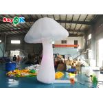 Giant Mushroom Inflatable Lighting Decorations 2ft Diameter For Theme Park for sale