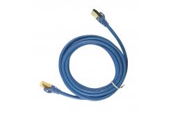 China HDPE 1.5m Nylon Network Cable Double Shielded Network Jumper Cat6A supplier