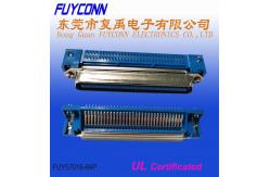 China Phosphor Bronze Centronic Male Right Angle PCB 64 Pin Connector supplier
