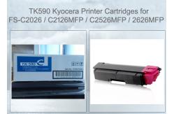 China Cheap Kyocera TK590 Printer Toner Cartridges Printing Up To 5000 Pages supplier