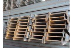 China Galvanized Building Steel Beams I Shaped 8 - 11MM Web Thickness 9# 11# 12# supplier