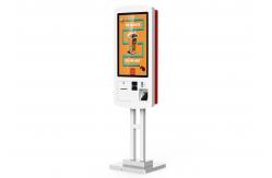 China Restaurant Self Ordering Self Service Payment Kiosk Machine 24 inch 32 Inch supplier
