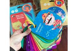 China Glossy Children'S Learning Flash Cards / Children Educational Paper Flash Cards supplier