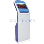 Indoor SAW Touch Screen Freestanding Kiosk With Thermal Printer / Barcode Scanner