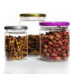 Factory Wholesale 8Oz 16Oz 24Oz Glass Canning Jars With Lid