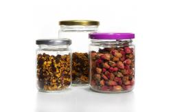 China Factory Wholesale 8Oz 16Oz 24Oz Glass Canning Jars With Lid supplier