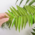 Customized Large Artificial Fern Branches Decoration Bonsai Plants
