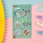Hand Account Puffy Animal Stickers 2.5mm Diary Decoration Stickers for sale