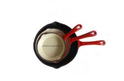 China Enameled Cookware&Bakeware/Cast Iron Enamel Grill Pan &Skillet/Enameled Fry Pan supplier