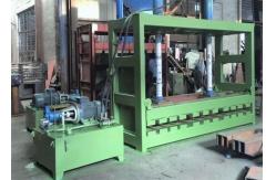 China Double Cylinder Heavy Duty Hydraulic Gabion Mesh Packing Machine supplier