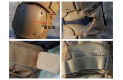 China Tactical khaki knee and elbow pads/military pads supplier