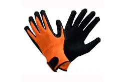 China Construction Nitrile Work Gloves , High Safety Fully Coated Nitrile Gloves supplier