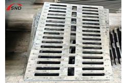 China Ductile Iron Rainwater Grate Load Bearing Grade C250 Size 300*1000mm supplier