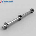 Prefabricated Galvanized Ground Screw Piles For House Ground Foundation for sale