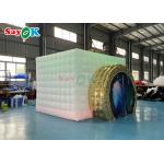 Event Booth Displays Camera Shaped Inflatable Photo Booth Enclosure For Exhibition /  Bar