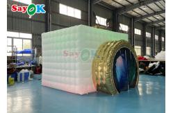 China Event Booth Displays Camera Shaped Inflatable Photo Booth Enclosure For Exhibition /  Bar supplier