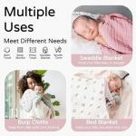 Muslin Skin Friendly Infant Bath Towels Infant Towel Set 32*32 Inches