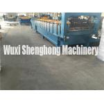 High Speed Aluminium Sheet Roof Tile Forming Machine / Cold Roll Former