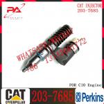 Diesel Engine Fuel Injector Excavator Accessories Diesel Motor Parts 2037685 203-7685 for C-A-Terpillar C-A-T 16H C-10 C-12 for sale