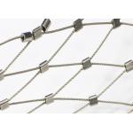Balustrade Infill Cable 80x80mm Ferrule Rope Mesh For Staircase